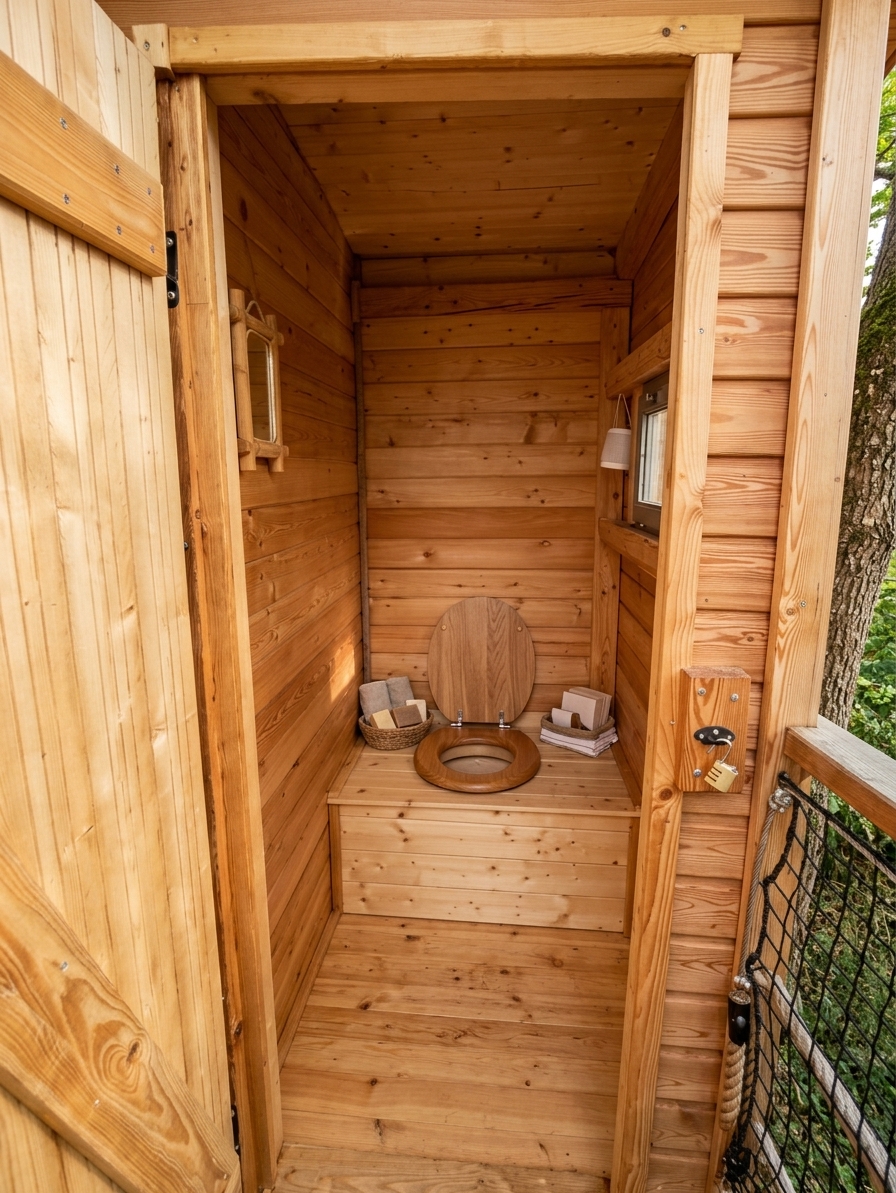 vnitřní část glamping